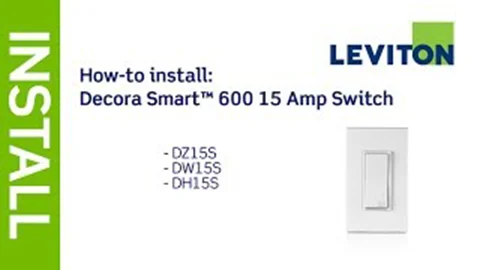 Leviton Decora Smart Wi-Fi 15A Universal LED/Incandescent Switch, Amazon Alexa / Google Assistant Compatible - Image 4