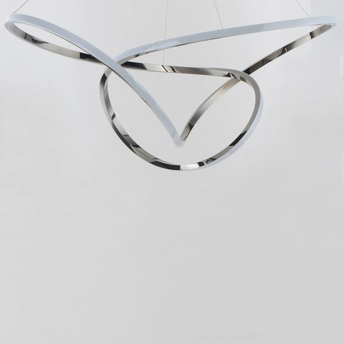 46" Perpetual LED Pendant, 4,410 Lumens, 63W, 120V, 3000K, Black Chrome or Brushed Champagne - Image 2