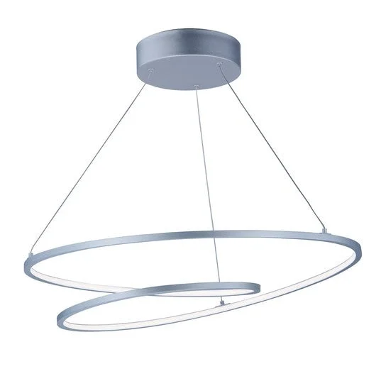 25" Signature LED Pendant, 5,390 Lumens, 77W, 120V, 3000K, Black Finish - Image 3