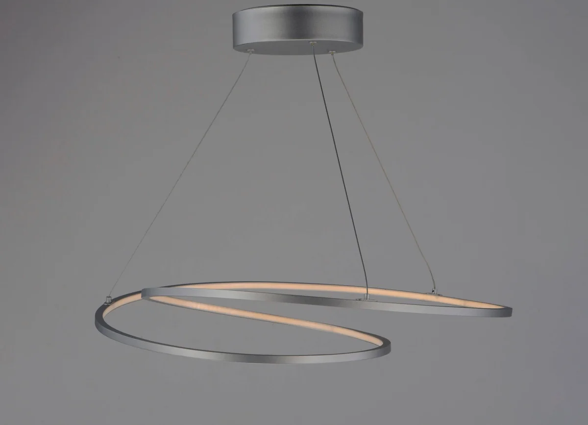 25" Signature LED Pendant, 5,390 Lumens, 77W, 120V, 3000K, Black Finish - Image 4