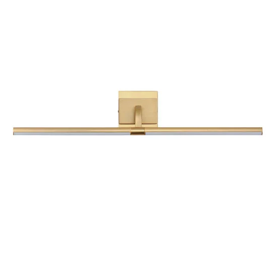 30" Mona 1-Light Wall Sconce, 1,260 Lumens, 18W, 120-277V, 3000K CCT, Black or Gold Finish - Image 2