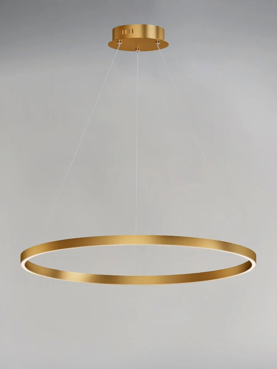 32" Hover LED Pendant, 3,000 Lumens, 35W, 120V, 2700-6000K CCT, Black or Gold Finish - Image 4