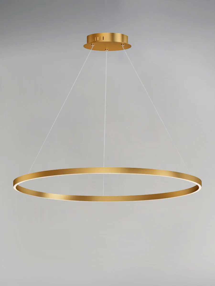 40" Hover LED Pendant, 3,800 Lumens, 41W, 120V, 2700-6000K CCT, Black or Gold Finish - Image 4