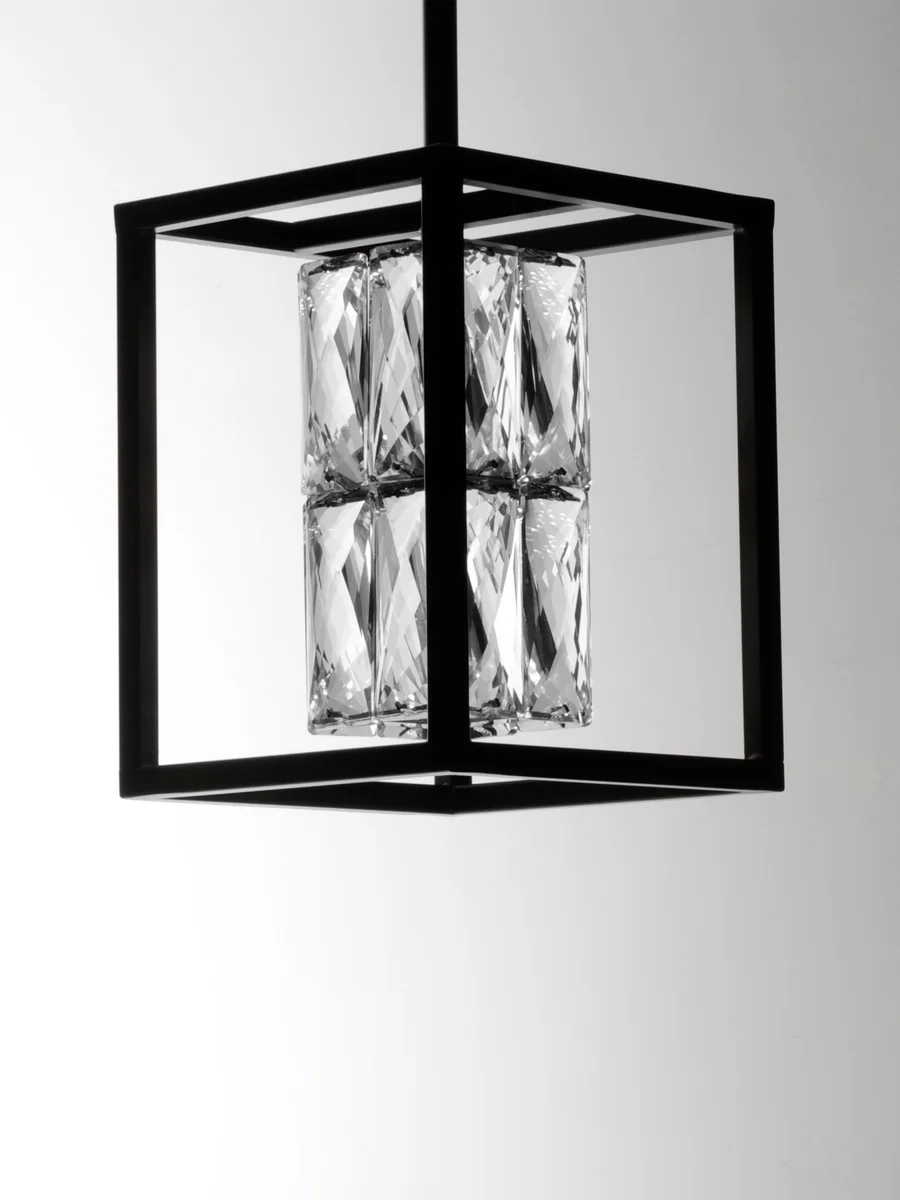 Zephyr 1-Light LED Pendant, 715 Lumens, 6.5W, 3000K CCT, 120V, Black Finish - Image 2