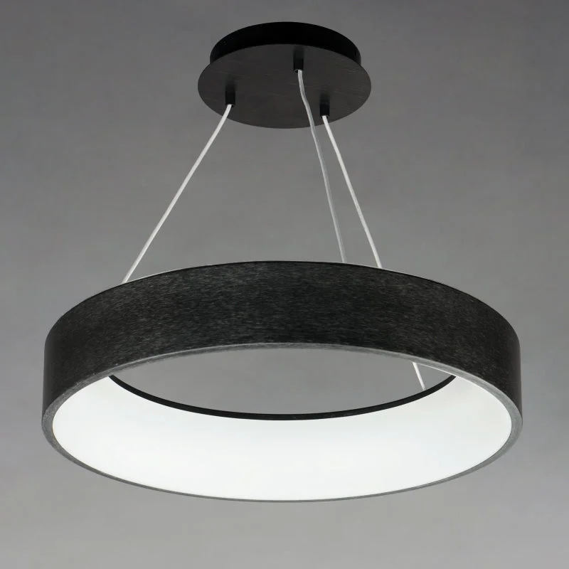 iQ WiZ 24" LED Pendant RGBW Y Smart Light, 50W, 3500 Lumens, 120V, Black Finish - Image 4