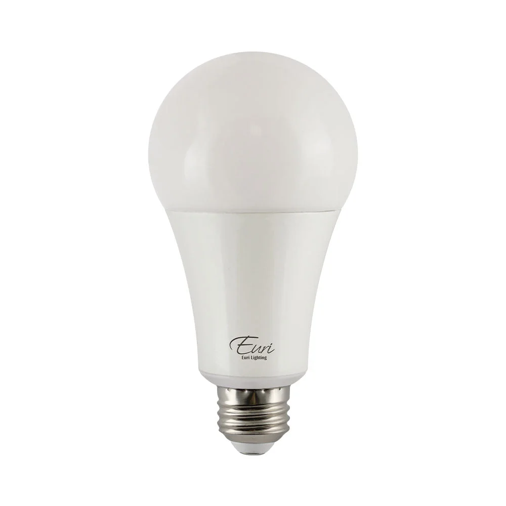 25PK A21 LED 17W Watt Light Bulbs, 1,600 Lumens, 120V, 5000K CCT, 100W Comparable