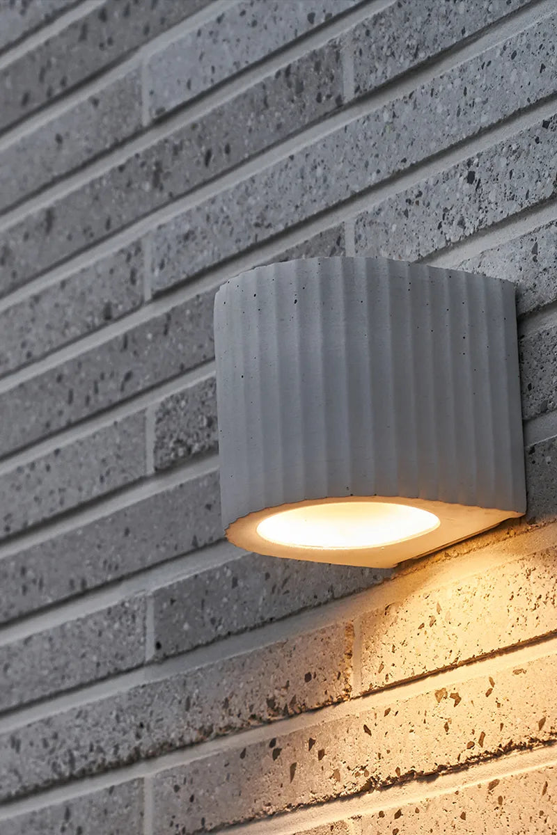 Artisan Concrete Collection Corinthian Wall Sconce Fixture, 20W, 110-230V - Image 3