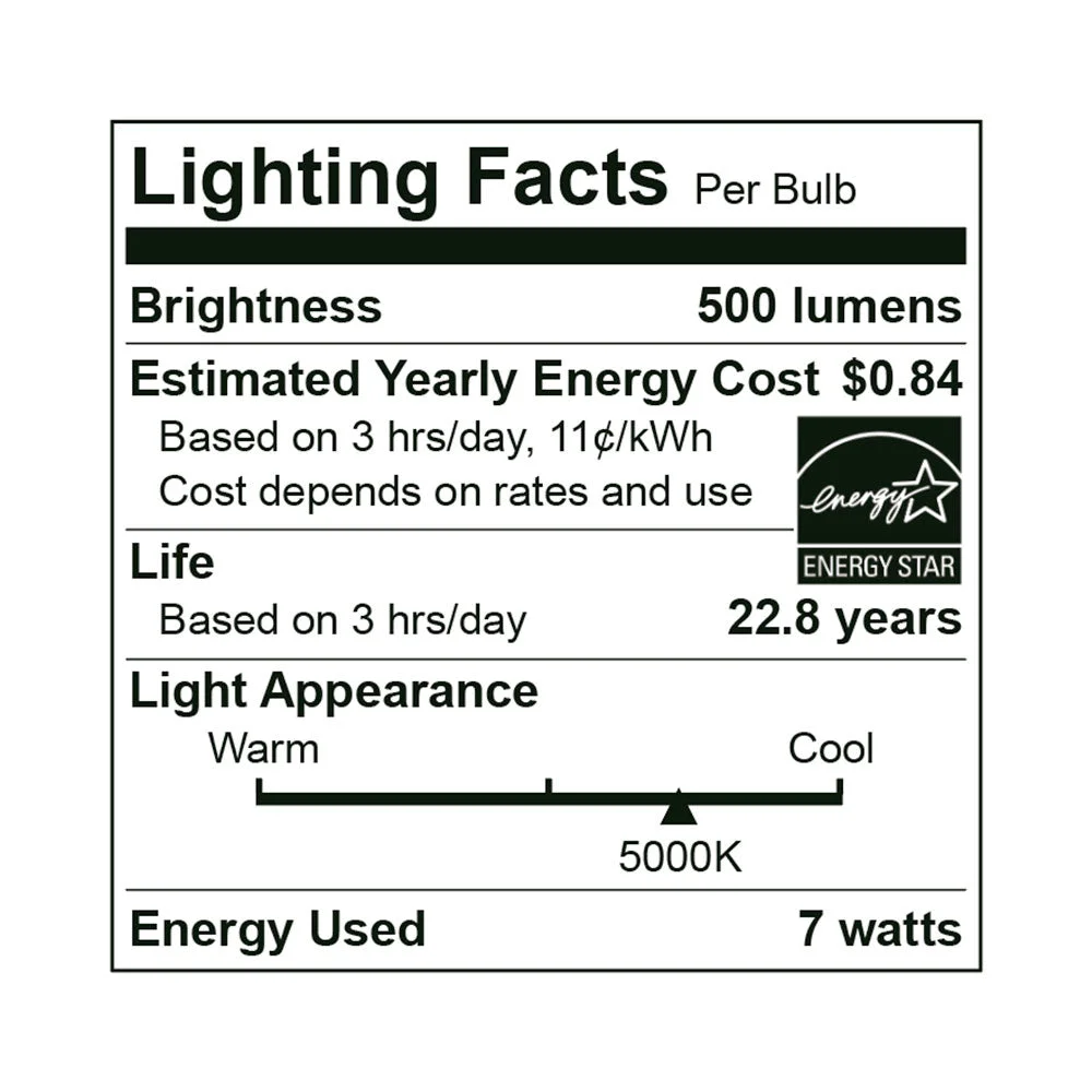 25PK LED PAR30 Long Neck Bulb, 11 Watt, 120V, 850 Lumens, 2700K, 3000K, 4000K, 5000K - Image 9