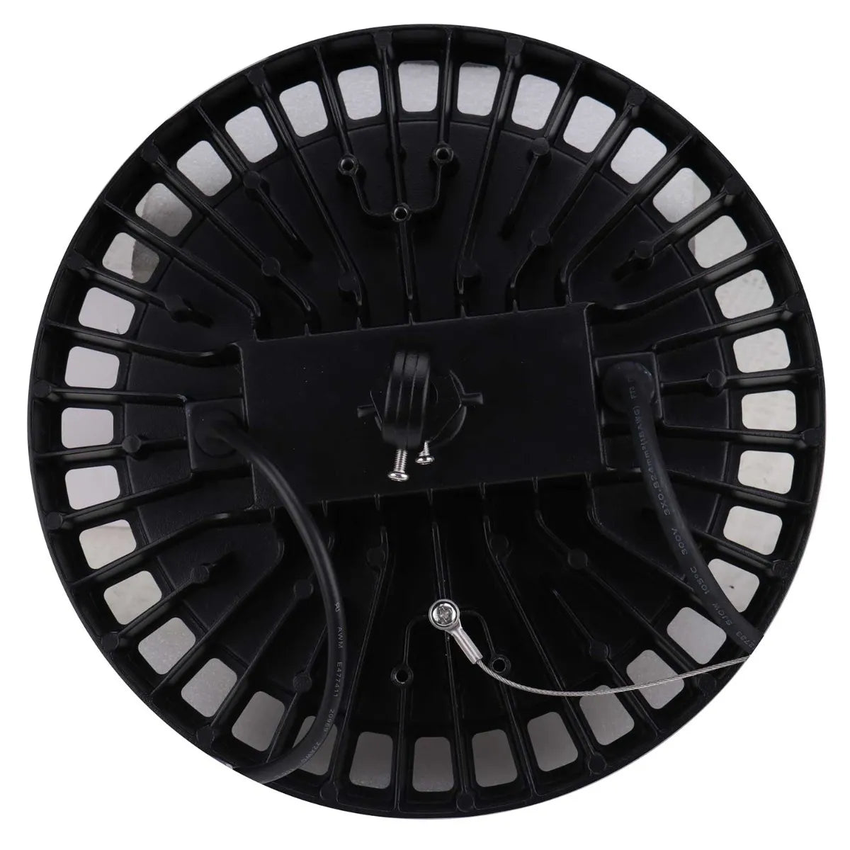 LED UFO Highbay, 21,000 Lumens, 150W, 5000K, 120-277V, Black Finish - Image 3