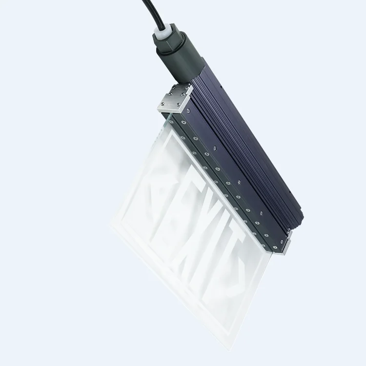 Explosion Proof Edge Lit LED Exit Sign, Class 1 Division 2, 5W, Green or Red Light, 100-277V - Image 3