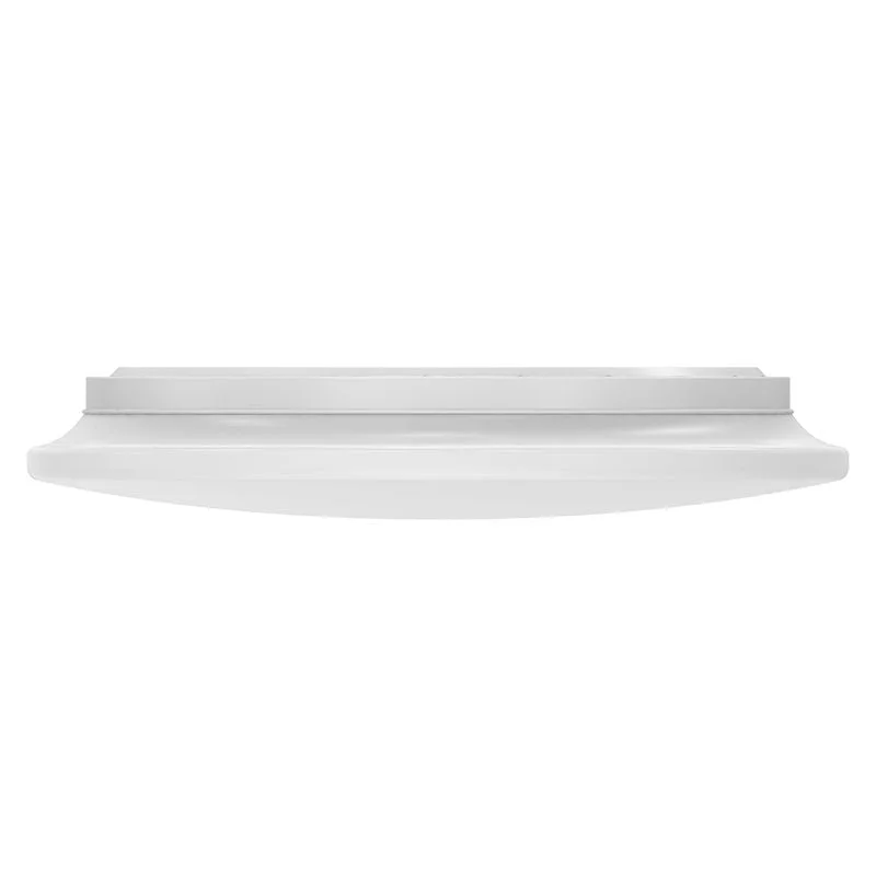 11" LED Flush Cloud Fixture, 20W, 1,500 Lumens, 120V, CCT Selectable 2700K/3000K/3500K/4000K/5000K, White Finish - Image 3
