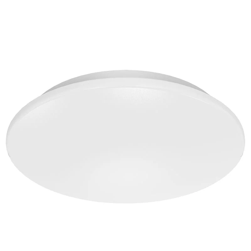 14" LED Flush Cloud Fixture, 20W, 1,500 Lumens, 120V, CCT Selectable 2700K/3000K/3500K/4000K/5000K, White Finish