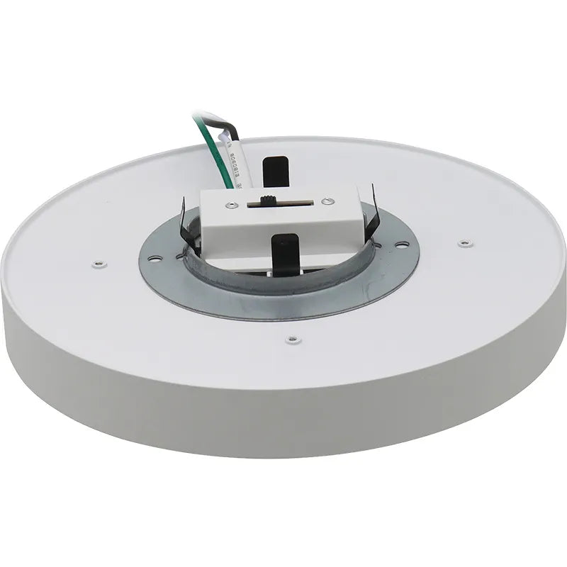 Round Edge-Less Architectural Flush Mount Ceiling Light, 1050 Lumens, 15W, CCT Selectable, 120-277V - Image 2