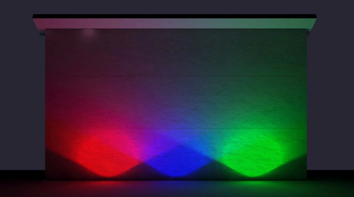 LED Static Color Flood Light, 20 watt, Blue, Green, or Red - Image 3