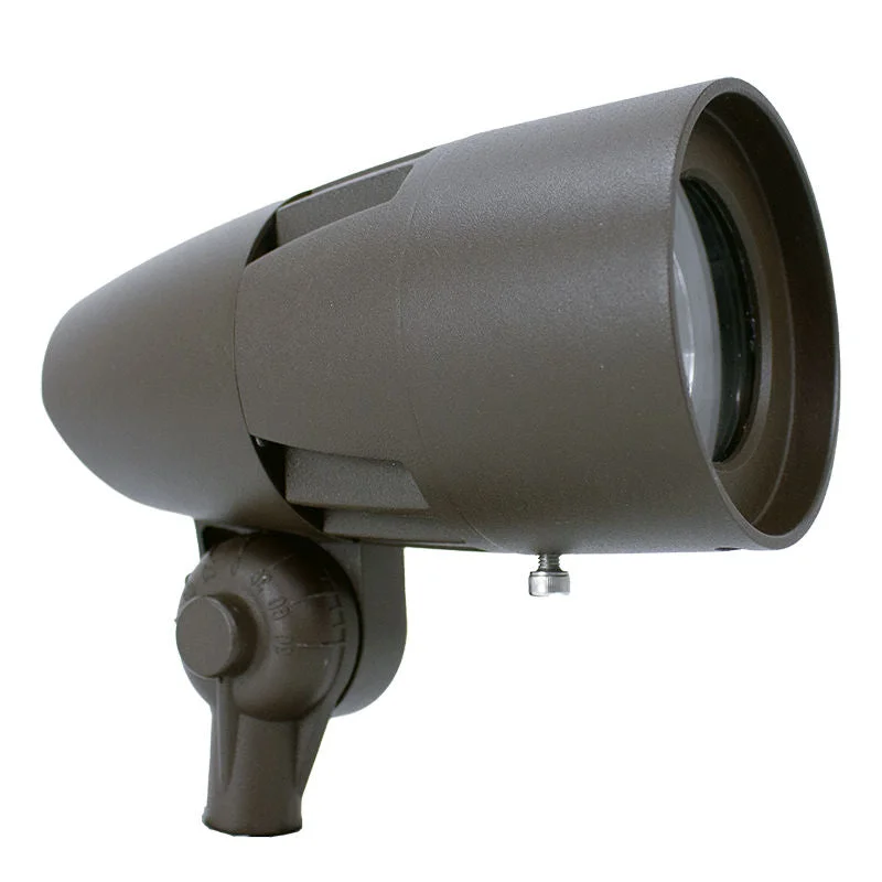 LED X-Gen Bullet Flood Light with Integrated Photocell, 3W/6W/12W Selectable, 12V, CCT Selectable 3000K/4000K/5000K, Dark Bronze or Black Finish - Image 2
