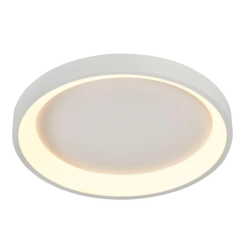 15" Flush Mount Ceiling Light, 1400 Lumens, 20W, CCT Selectable, 120V, White or Black Finish - Image 3