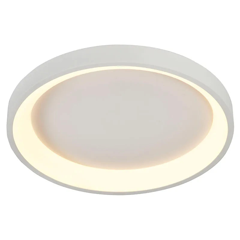 23" Flush Mount Ceiling Light, 2100 Lumens, 30W, CCT Selectable, 120V, White or Black Finish - Image 3