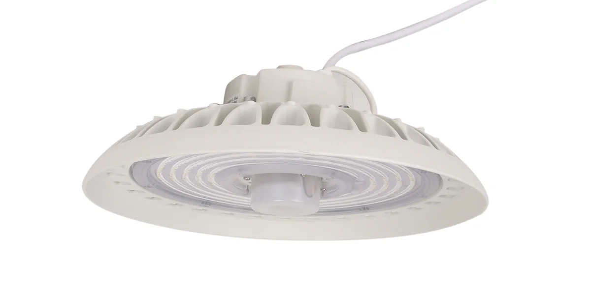 13" LED UFO High Bay, 150 Watt, 120-277V, 23,097 Lumens, 5000K, White Finish - Image 8