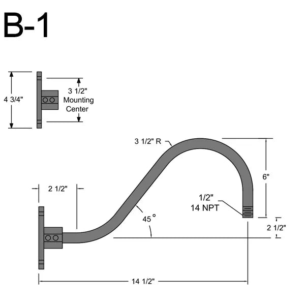 16" Shade Hi-Lite Gooseneck Light, H-1511 Series
