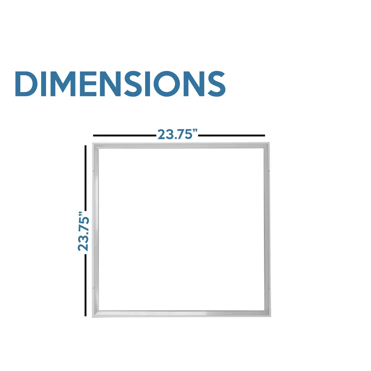 2 x 2 LED Grid Frame Light, 4000 Lumens, Selectable Wattage and CCT, 120-277V - Image 5