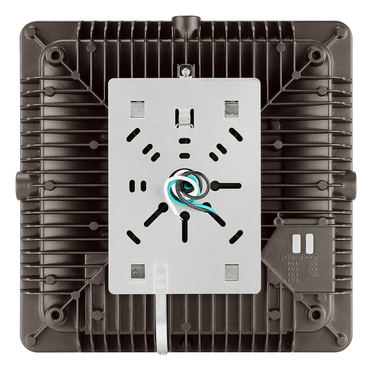 LED Canopy Light, 16,500 Lumen Max, Wattage and CCT Selectable, 120-277V - Image 4