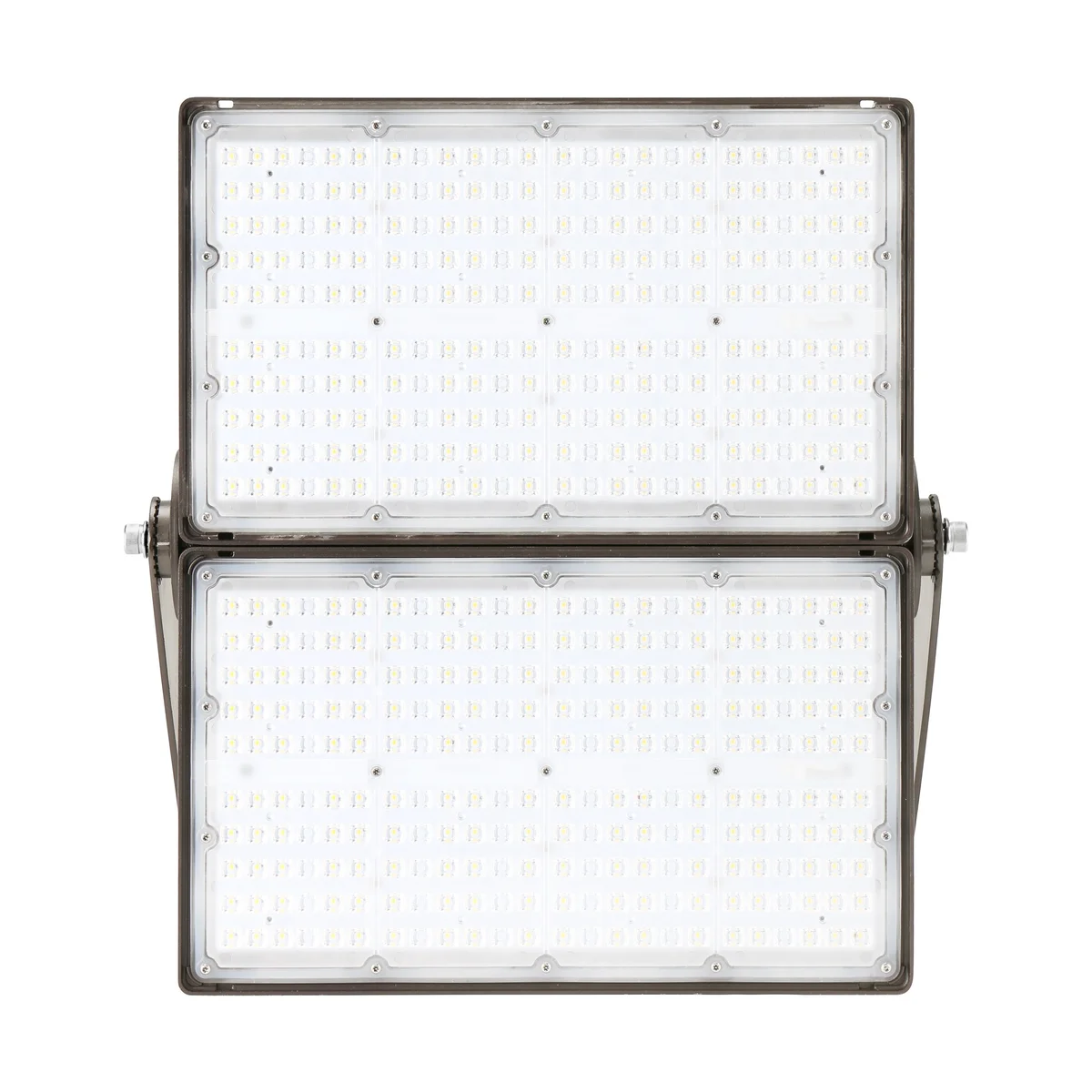 LED Flood Light, 50,000 Lumens, 350W, 5000K, 120-277V, Trunnion Mount, Dark Bronze Finish - Image 2