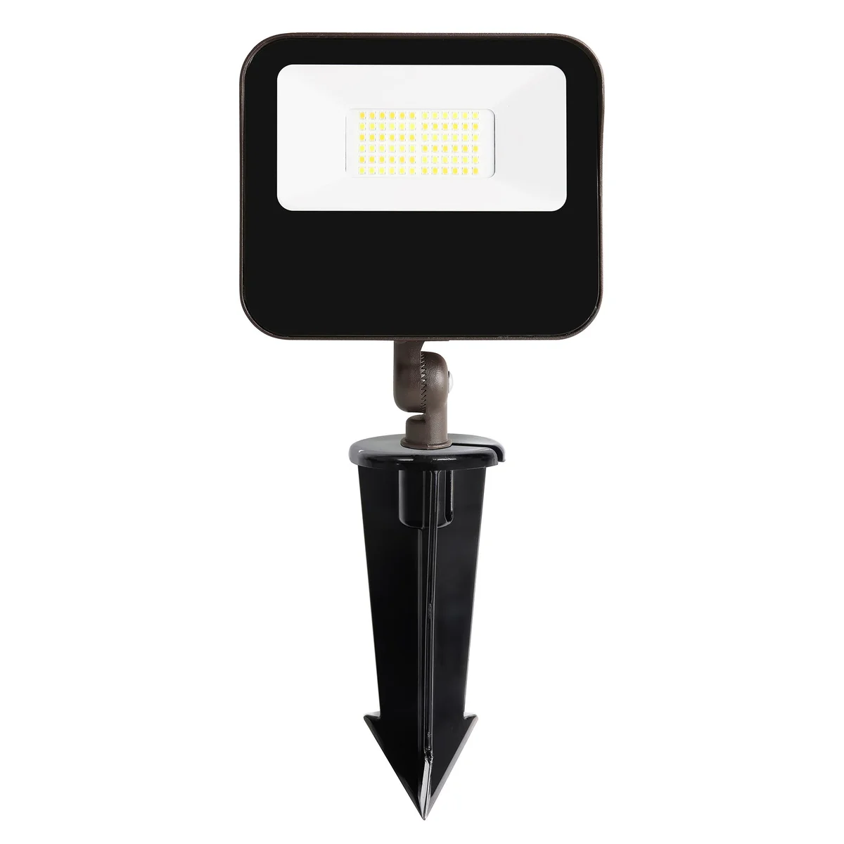 LED Flood Light, 27W, 3800 Lumens, 120-277V, CCT Selectable, Dark Bronze - Image 9