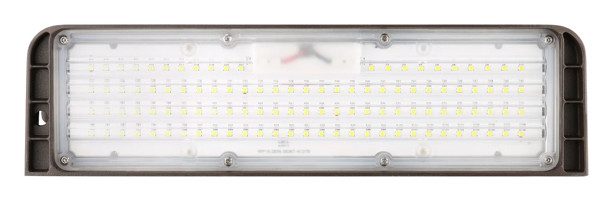 LED Slim Full Cutoff Wall Pack, 9700 Lumen Max, 65W, CCT Selectable, Photocell Included, 120-277V, Dark Bronze Finish - Image 2