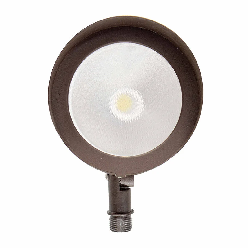 LED Garden Flood Lights, 1400 Lumens, 20 Watts, 120-277V, CCT Selectable 3000K-5700K, Dark Bronze Finish - Image 2