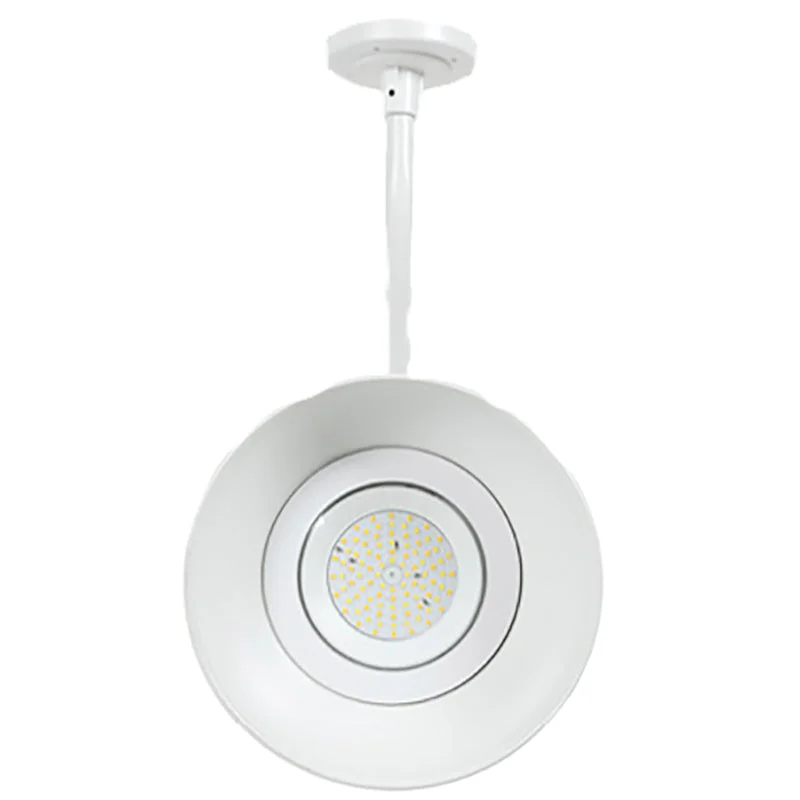 LED 10" Gooseneck Barn Light, 3000 Lumens, 25W, 120-277V, CCT Selectable 3000K/4000K/5000K, White Finish - Image 3