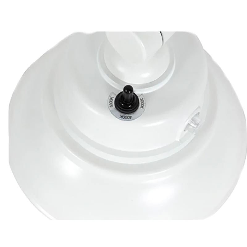 LED 10" Gooseneck Barn Light, 3000 Lumens, 25W, 120-277V, CCT Selectable 3000K/4000K/5000K, White Finish - Image 4