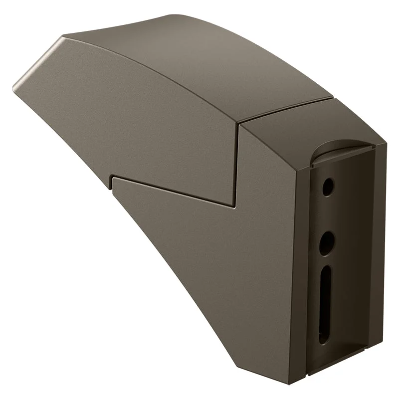 Post Disk Light With Pole and Wall Mount, 9000 Lumens, 18W/30W/45W/60W Selectable, 120-277V, CCT Selectable 3000K/4000K/5000K, Bronze Finish - Image 3