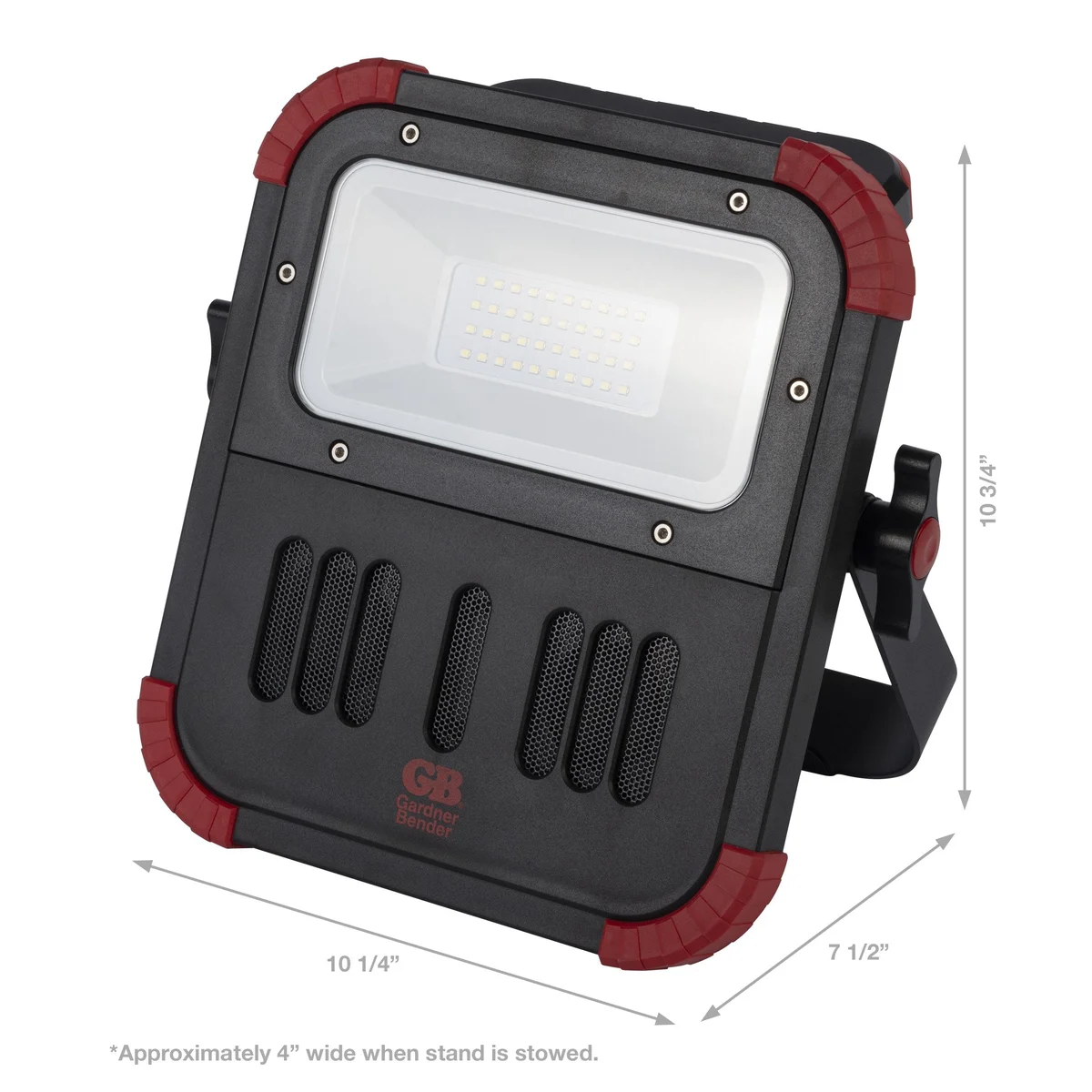 Gardner Bender GWL-20BT 20 Watt LED Work Light with Bluetooth Speaker - Image 3