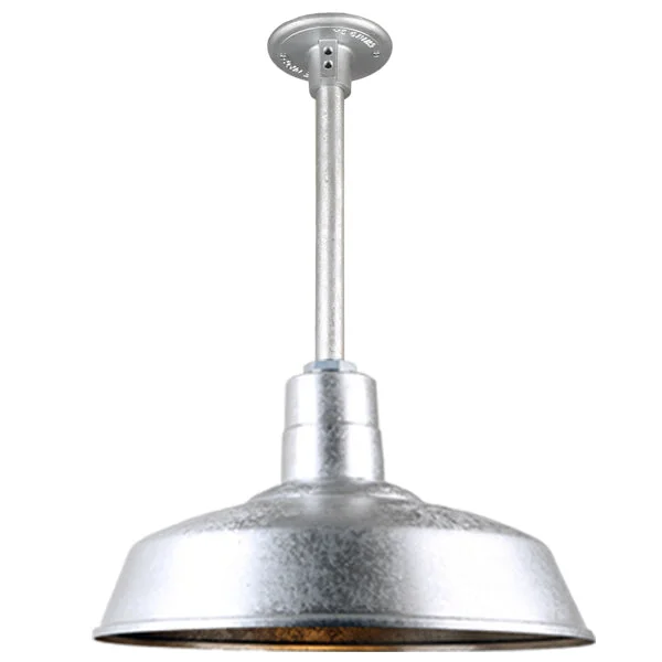 Quick Ship Hi-Lite 16" Warehouse Collection Stem Mount Pendant, H-QSN15116 Series Oil Rubbed Bronze Finish - Image 24