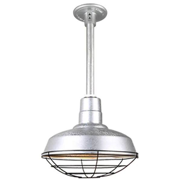 Quick Ship Hi-Lite 16" Warehouse Collection Stem Mount Pendant, H-QSN15116 Series Oil Rubbed Bronze Finish - Image 7