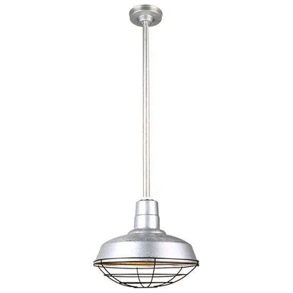 Quick Ship Hi-Lite 16" Warehouse Collection Stem Mount Pendant, H-QSN15116 Series Oil Rubbed Bronze Finish - Image 9