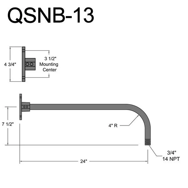 Quick Ship 10" Angled Shade Hi-Lite Gooseneck, Classic Collection, H-QSN18110 Series Oil Rubbed Bronze Finish - Image 6