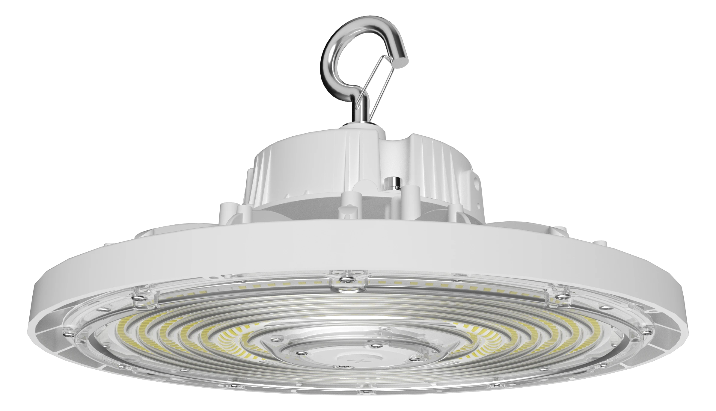 LED UFO High Bay, 79,203 Lumen Max, Wattage and CCT Selectable, 120-277V, Black or White Finish - Image 2