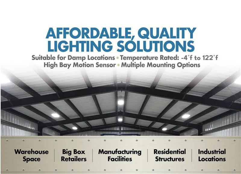 Condor Premium 4FT LED High Bay, 210 Watt, 28,350 Lumens, 4000K/5000K CCT Selectable, 120-277V, Equal to 6 Lamp 54W T5, 8 Lamp T8 or 450 Watt MH - Image 3