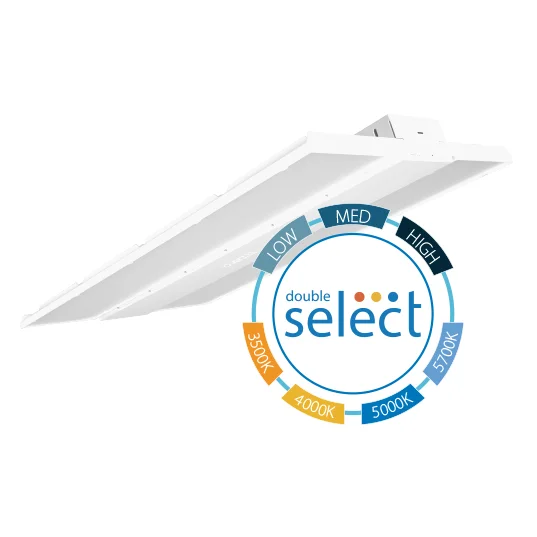 LED High Bay, 46,778 Lumen Max, Wattage 220/270/320W and CCT Selectable 35K/40K/50K/57K, 120-277V - Image 2