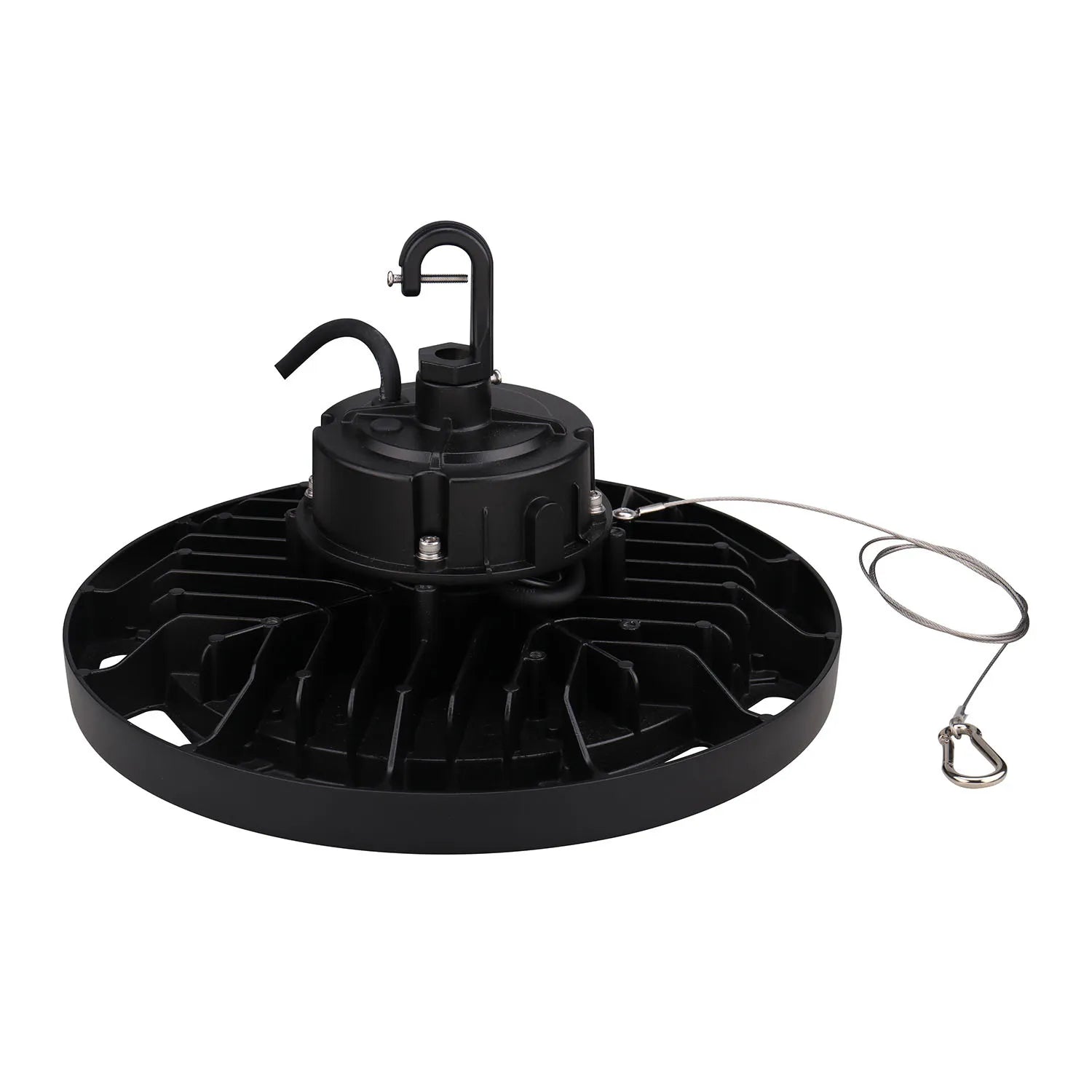 HoverBay LED UFO Highbay, 21,000 Lumens, 150W, CCT Selectable, 120-277V, Black Finish - Image 2