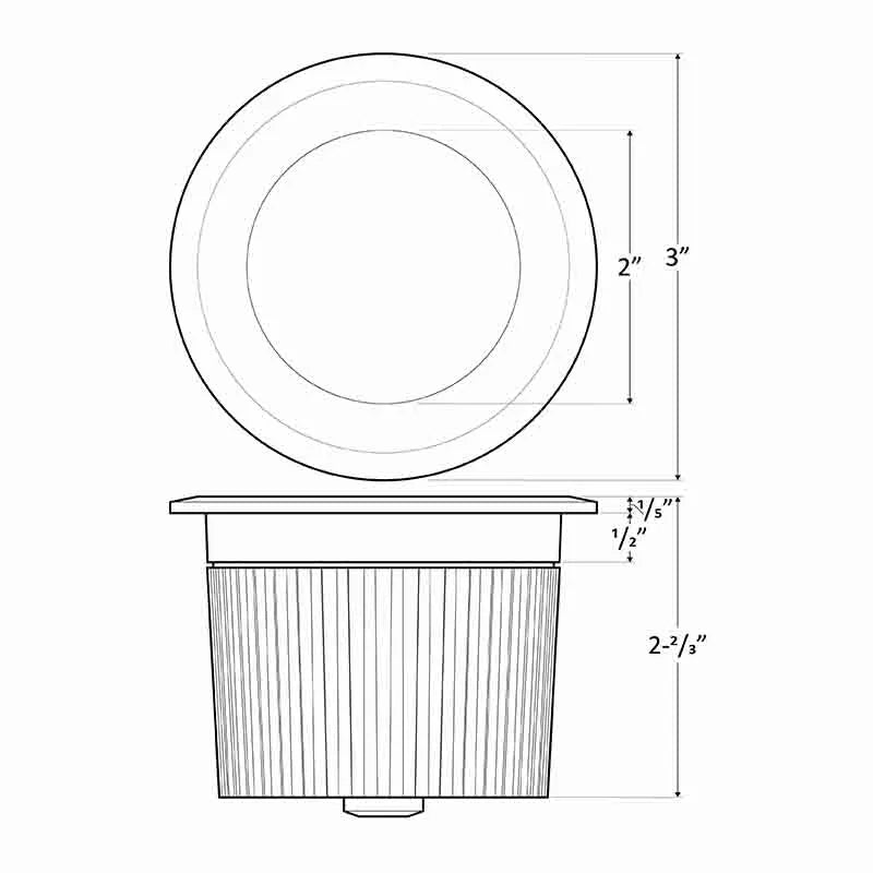 7W INTEGRATED LED INGROUND LIGHT, 3000K, 12-24V, BRUSHED NICKEL - Image 3