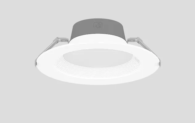 Innofit LED 8" Downlight Retrofit, 3,000 Lumens, 12W/16W/23W Selectable, 120-277V, 3000K/3500K/4000K CCT Selectable
