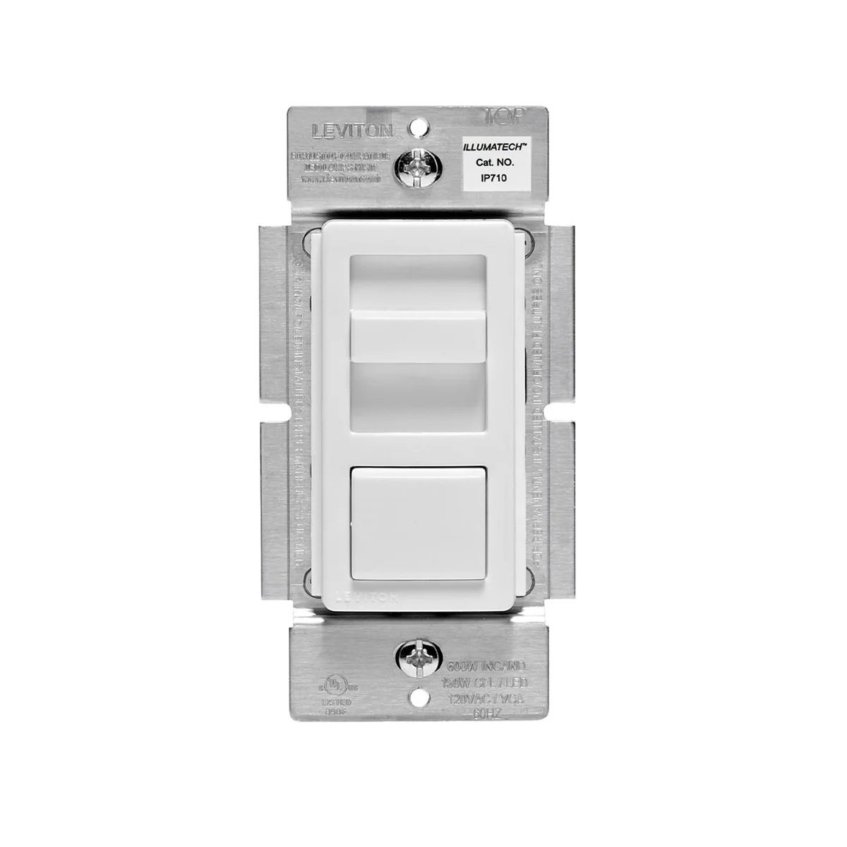 LED Slide Dimmer for 0-10V Power Supplies, 1200VA, 10A LED, 120/277 VAC - Image 2