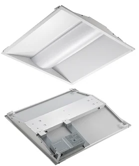 4PK 2 x 2 Foot LED Center Basket Troffer with Switched Color Temp 3500K, 4100K, 5000K, Variable Watts 20, 30, 40 watt - Image 2