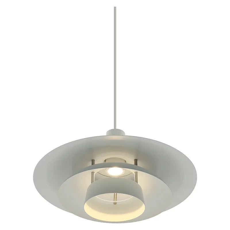 2" Modern Designer LED Pendant, 500 Lumens, CCT Selectable, 10W, White or Black Gold Finish - Image 3