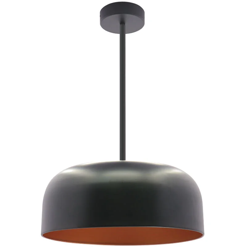 LED 24" Pan Pendant With 6FT Adjustable Rod Pendant Light, 40W, 2800LM, 120V, CCT Selectable 2700K/3000K/35000K/4000K/5000K, White Gold or Black Gold Finish - Image 5
