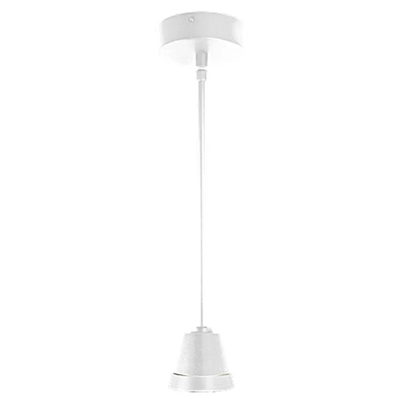 LED Cone Pendant with 6FT Adjustable Cord, 6W/9W/12W Selectable, 600LM, CCT Selectable 3000K/4000K/5000K, Black or White - Image 5