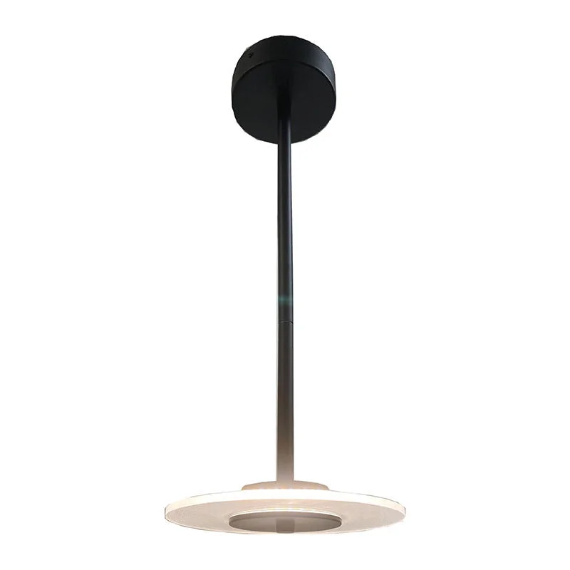 LED 10" Décor Accent Pendent Light, 12W, 700LM, 120V, CCT Selectable 2700K/3000K/35000K/4000K/5000K, Black Finish - Image 2