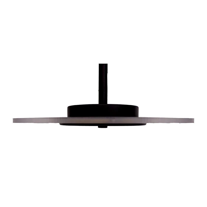 LED 10" Décor Accent Pendent Light, 12W, 700LM, 120V, CCT Selectable 2700K/3000K/35000K/4000K/5000K, Black Finish - Image 3